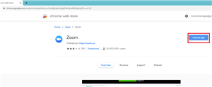 Zoom Launch App Step 